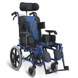Poussette en aluminium pour enfant handicapé