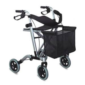 Rollator en aluminium 4 roues