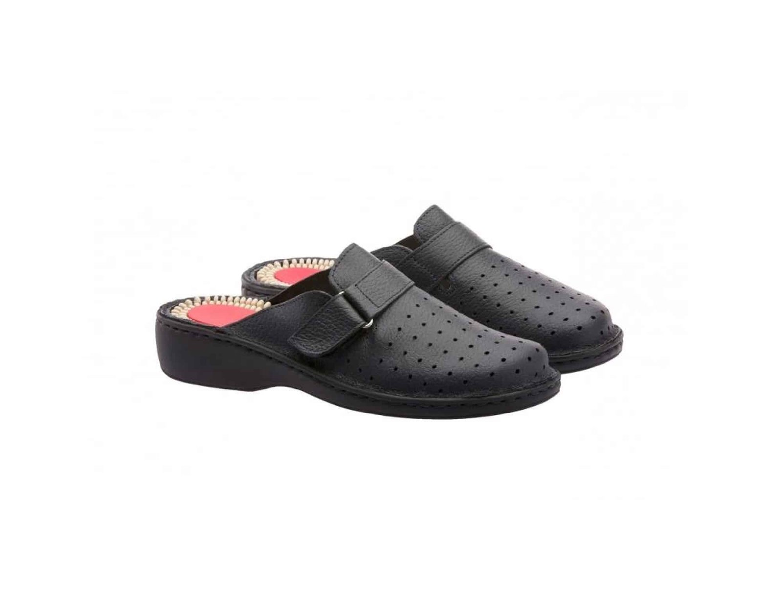 Sabot Giulia avec ceinture bleu