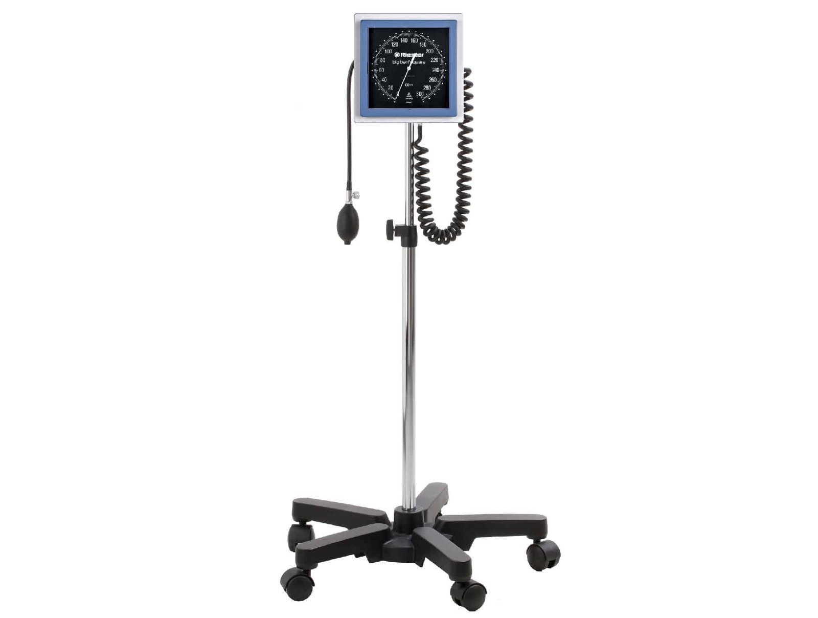 Tensiomètre-big-ben®-sur-pied-avec-brassard-velcro,-cadran-carré