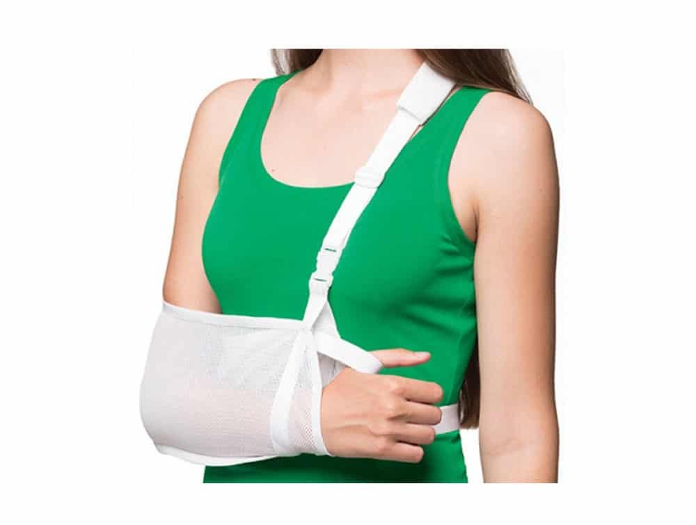 Écharpe en maille Soutien du bras