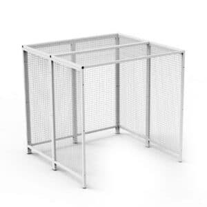 Cage-de-pouliethérapie-à-coin-d’angle,-8-panneaux