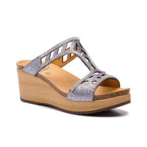 Sandale-Scholl-ELETTRA-Etain