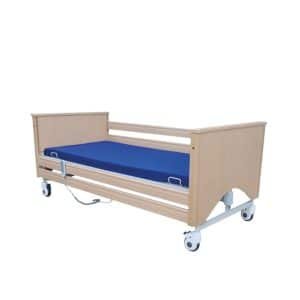 Lit électrique avec barrière