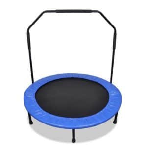 Rebondisseur Trampoline, avec barre de maintien