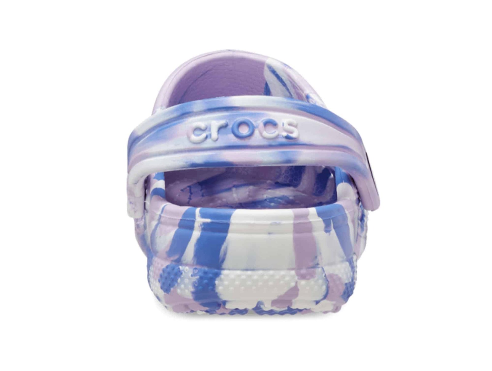 Sabot Crocs Baya Marbled Lavender