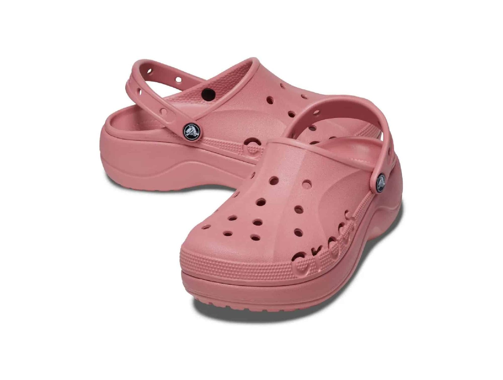 Sabot Crocs Baya Platform Saumon