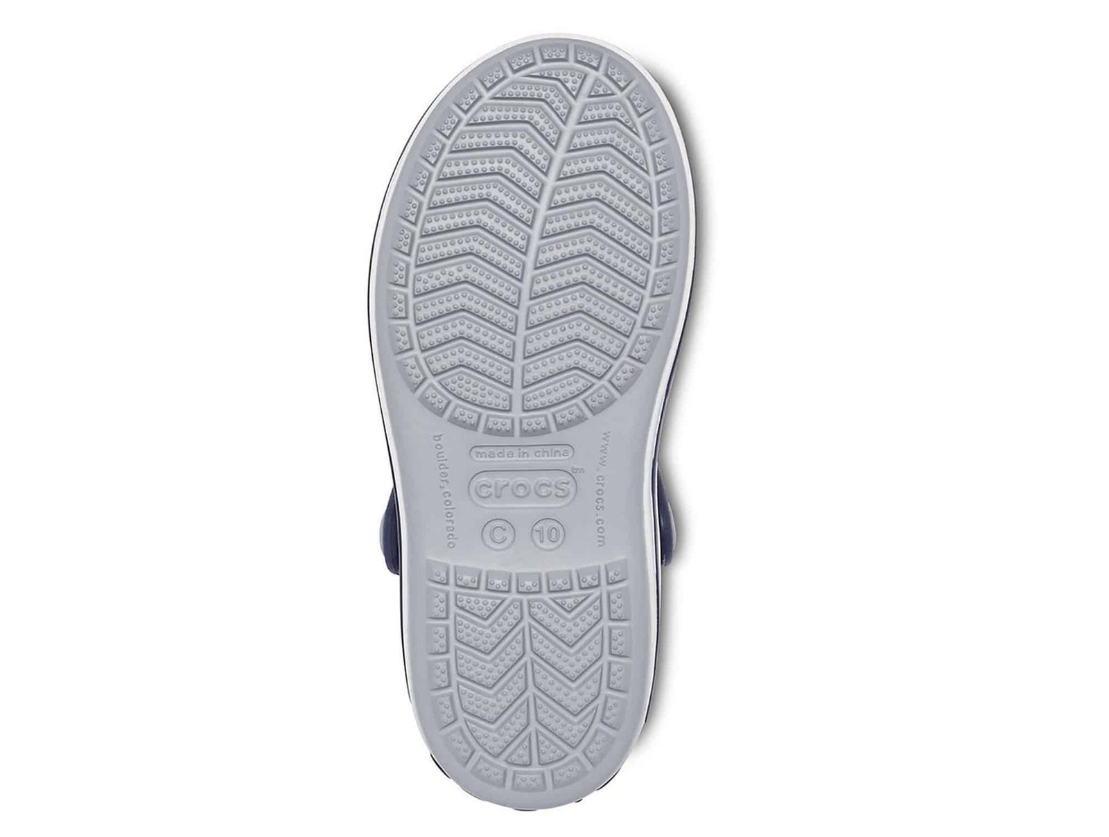 Sandale Crocs Crocband Gris Bleu