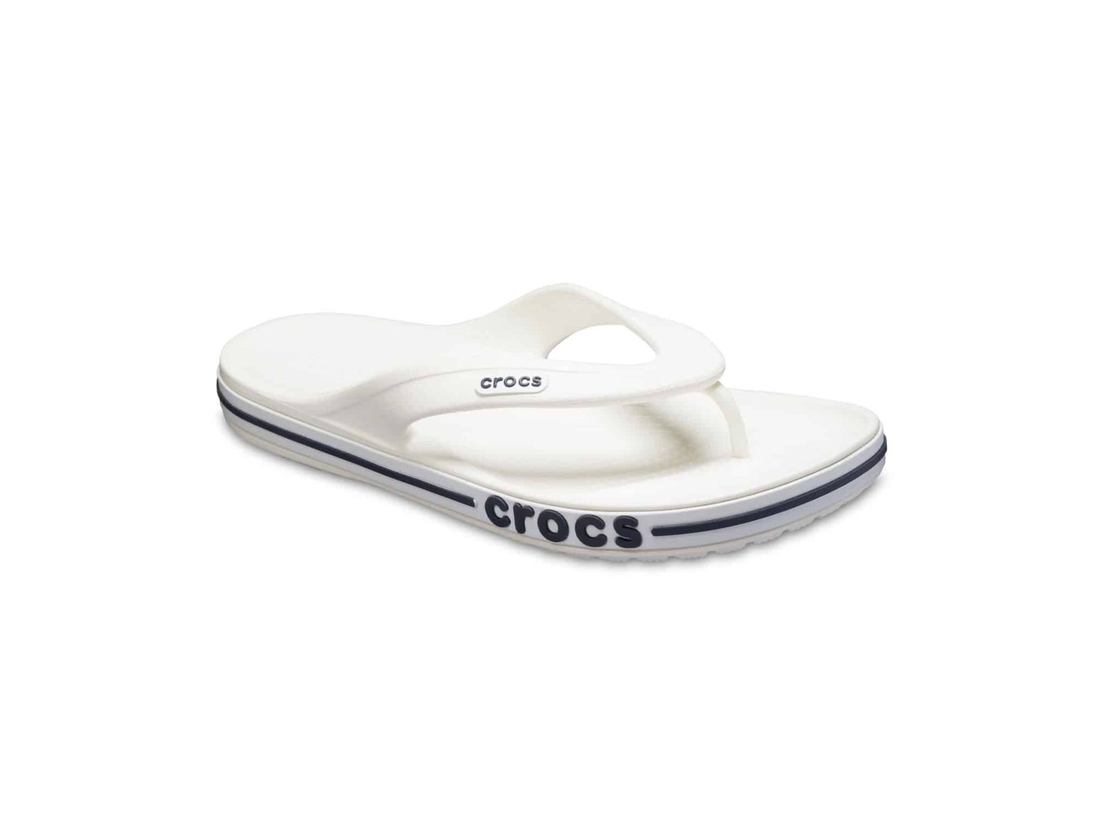 Sandale Crocs Bayaband Flip Blanc/Bleu