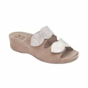 Sandale-Scholl-NIVES-2-STRAPS-Beige