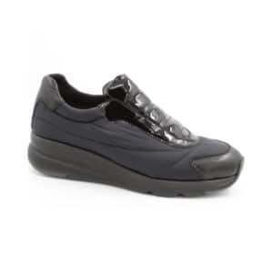 Chaussures Slip On Mix Noir