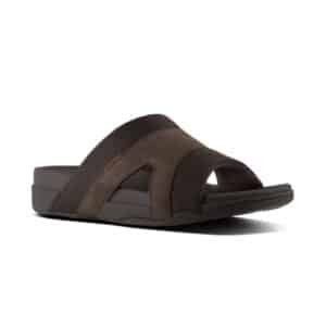 Sandale en textile freeway III marron