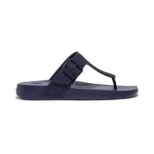Tong en cuir Trakk II bleu marine