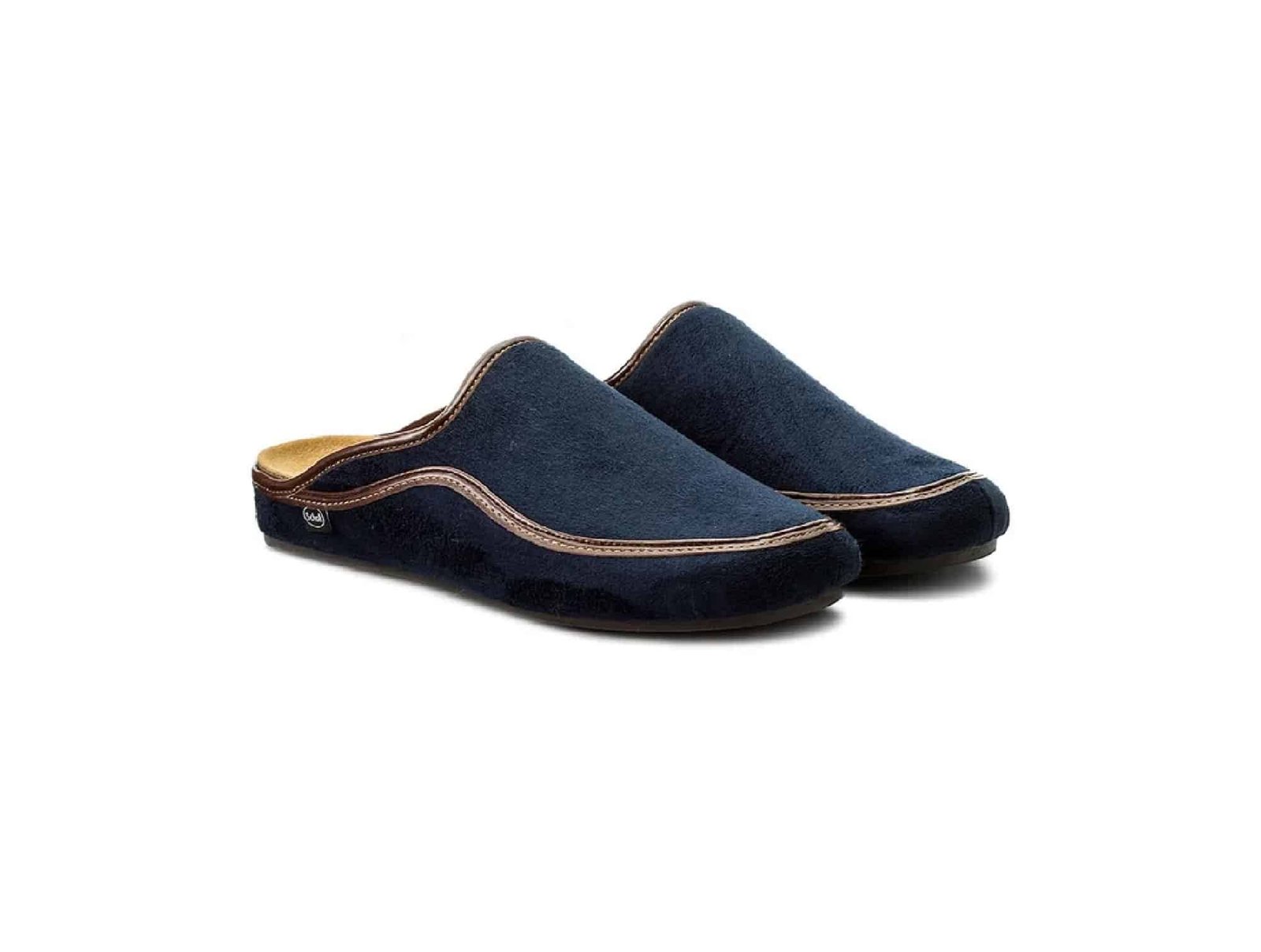 Pantoufle Brandy Bleu marine