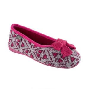 Pantoufle intérieure uzana fuchsia