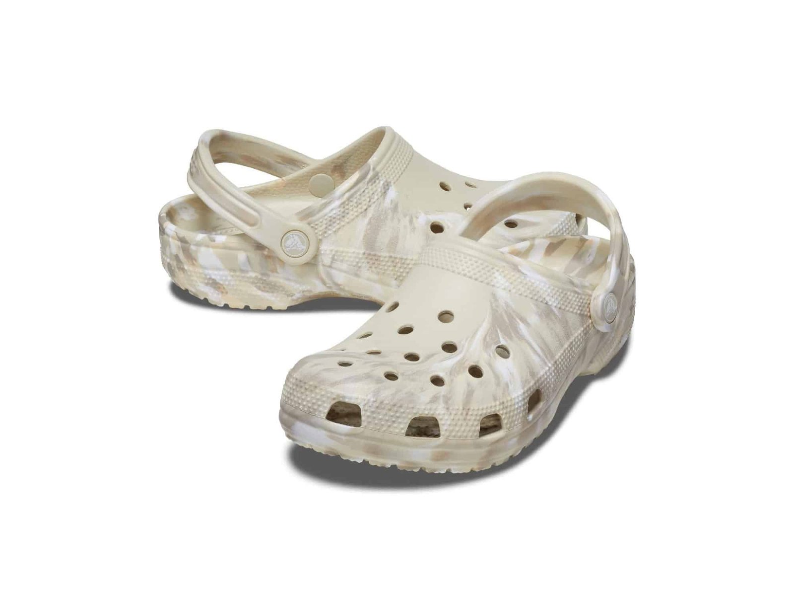 Sabot Crocs Marbled Clog Bone/Multi