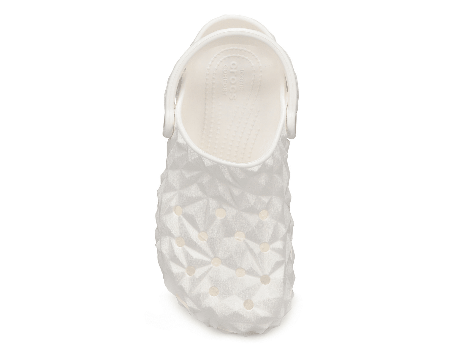 Sabot Classic Geometric Clog Blanc
