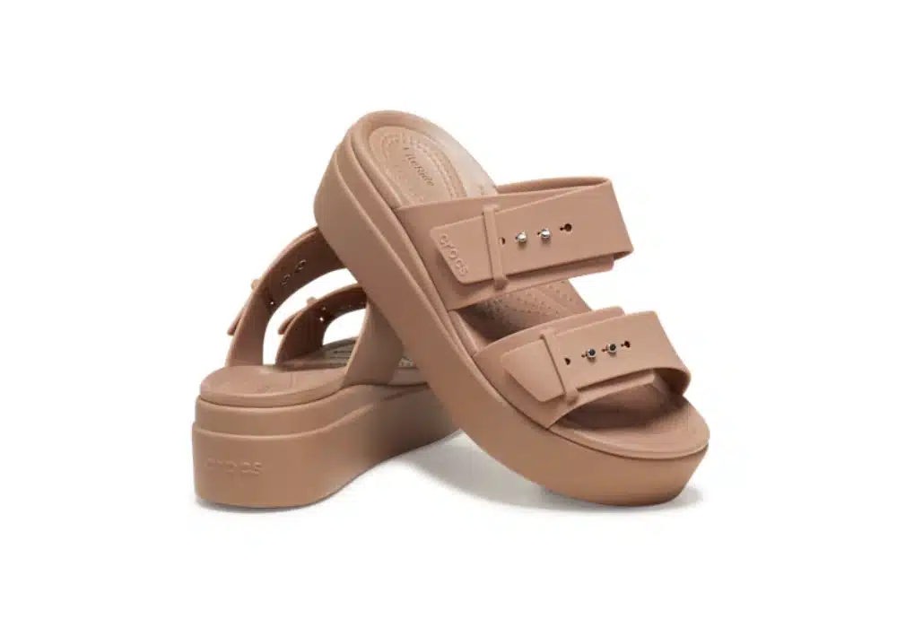 Sandale Crocs Brooklyn Buckle Latte
