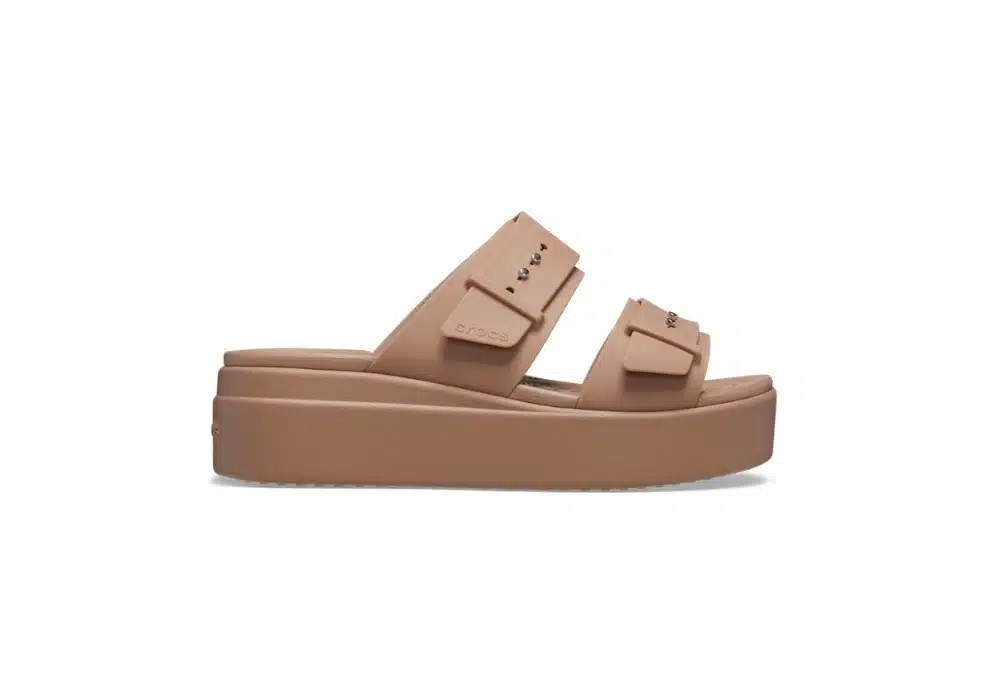 Sandale Crocs Brooklyn Buckle Latte