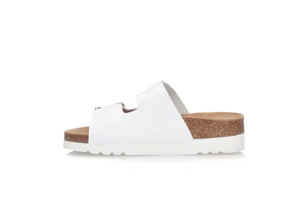 Sandale Monterey 2 straps Blanche