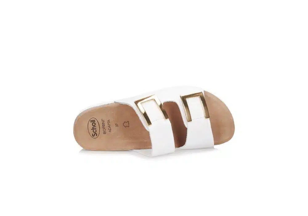Sandale Monterey 2 straps Blanche