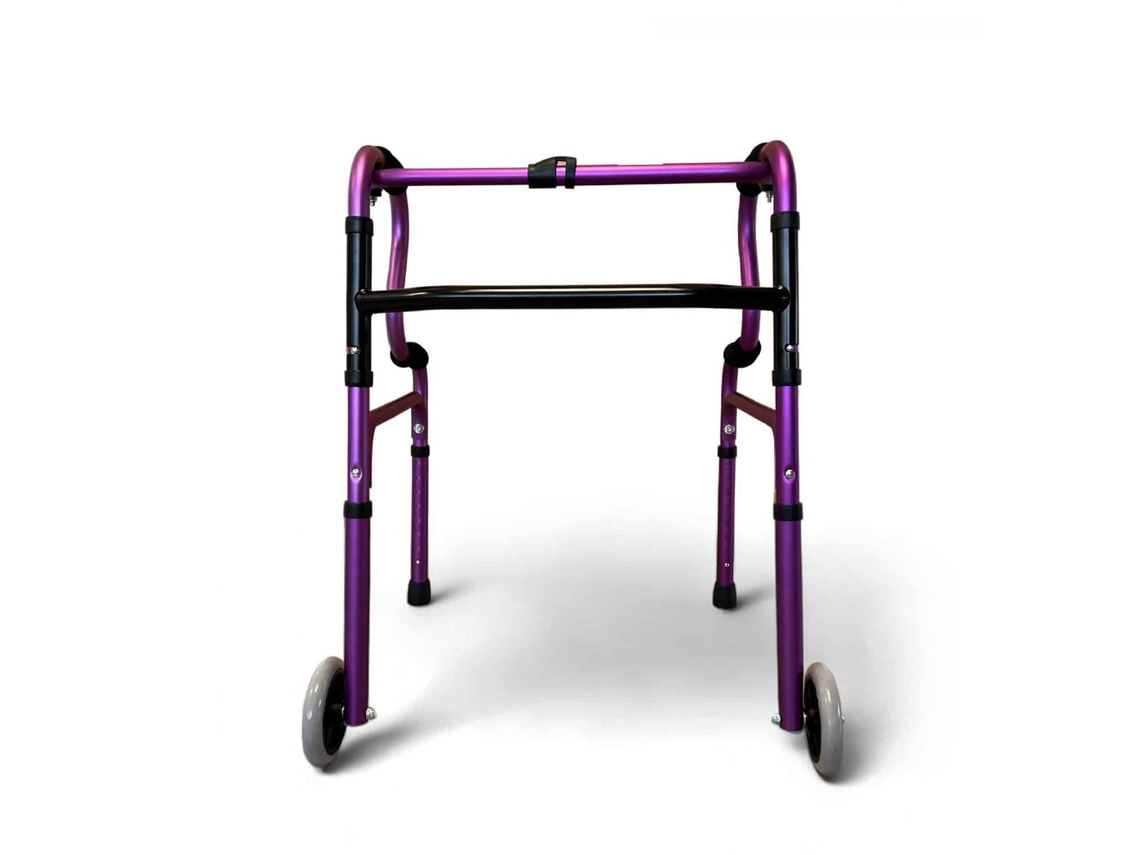 Déambulateur articulé pliable Mauve