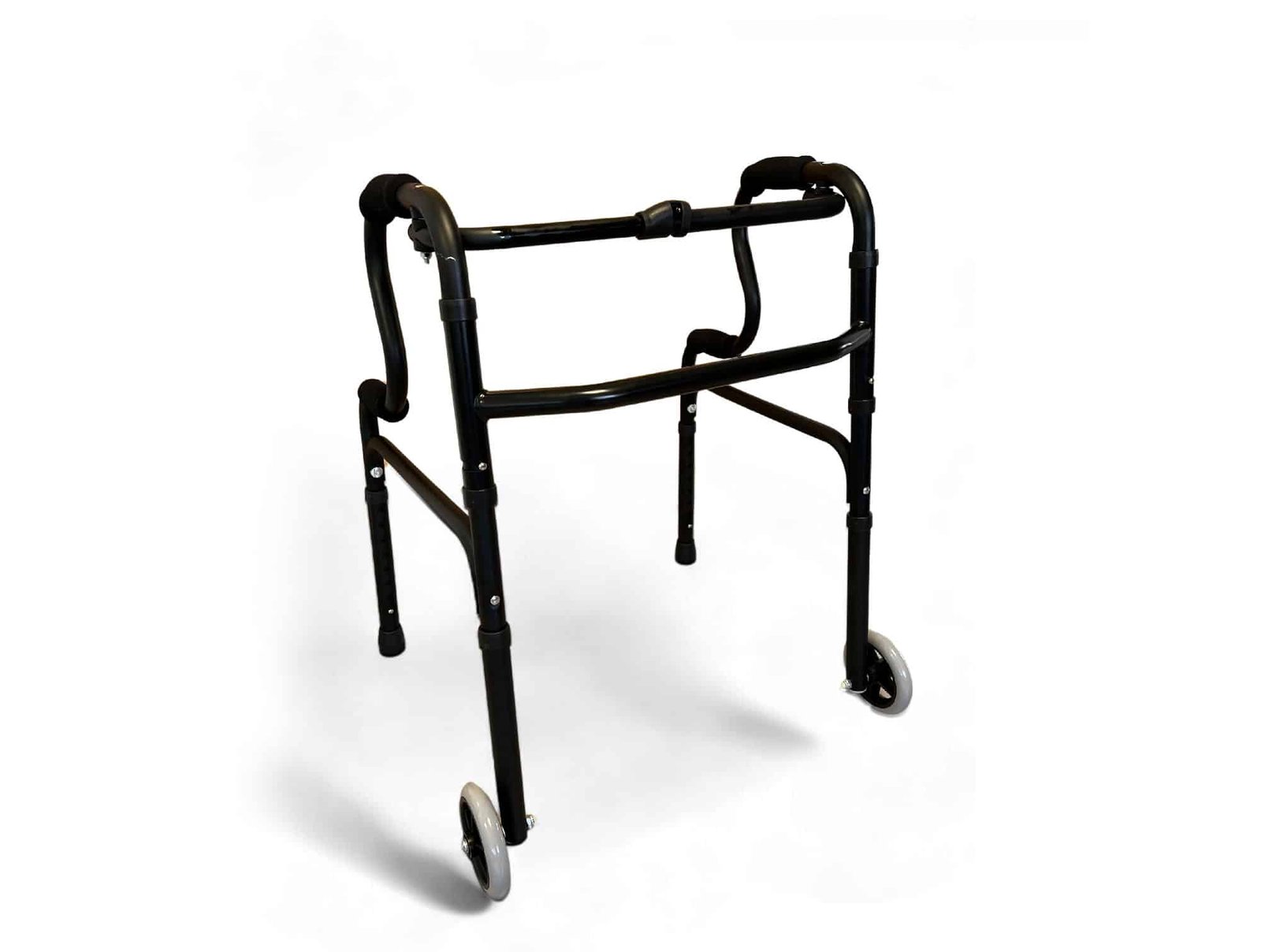 Déambulateur articulé pliable Noir