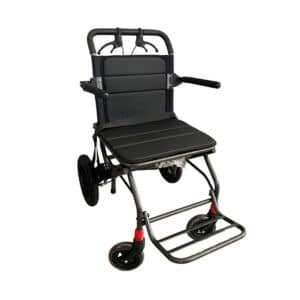 Fauteuil de transfert en aluminium Noir