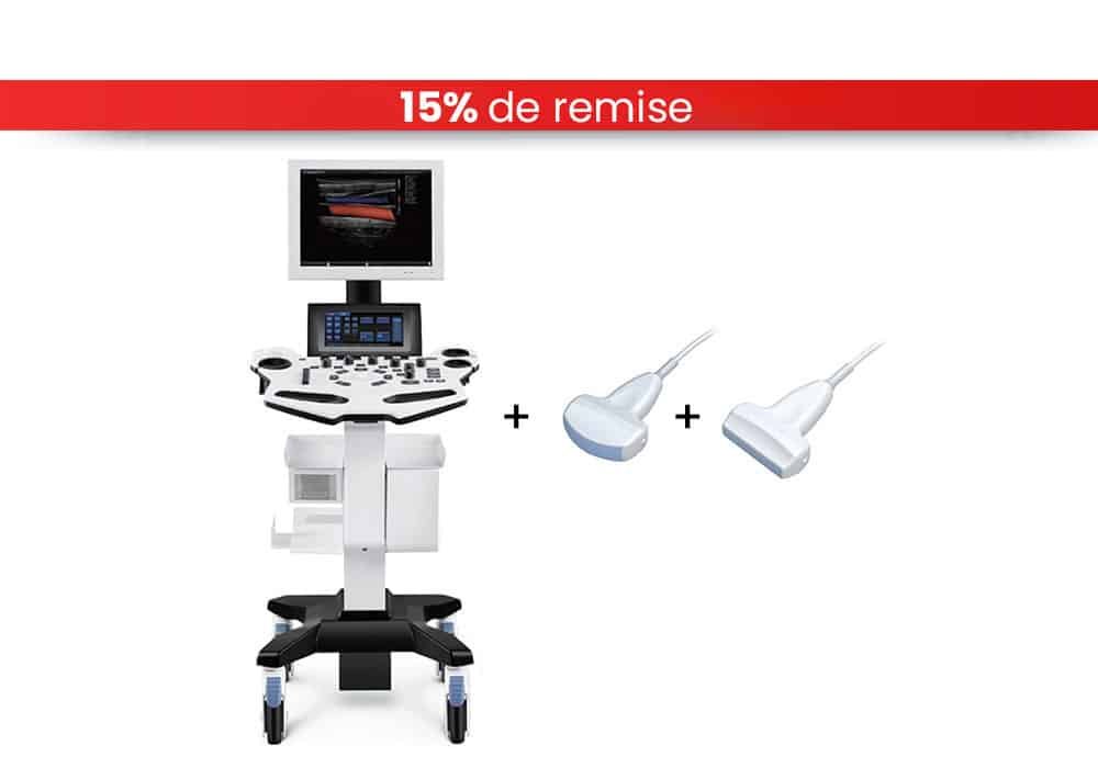 Echographe-sur-chariot-x1-+-2-sondes-convexe-+-linéaire
