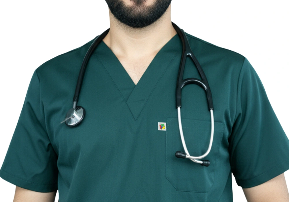 Pyjama de Bloc Vert Olive Homme