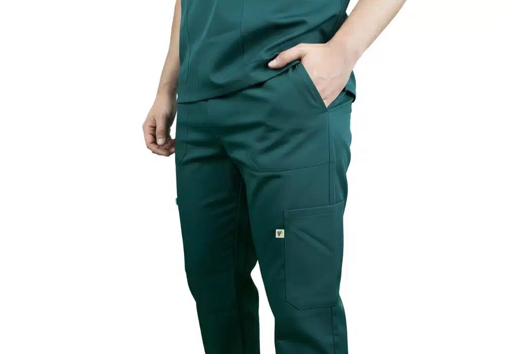 Pyjama de Bloc Vert Olive Homme