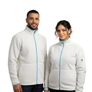 Veste Polaire Unisexe blanche (8)