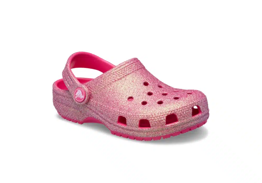 Sabot Crocs Classic Iridescent Glitter Dragon Fruit