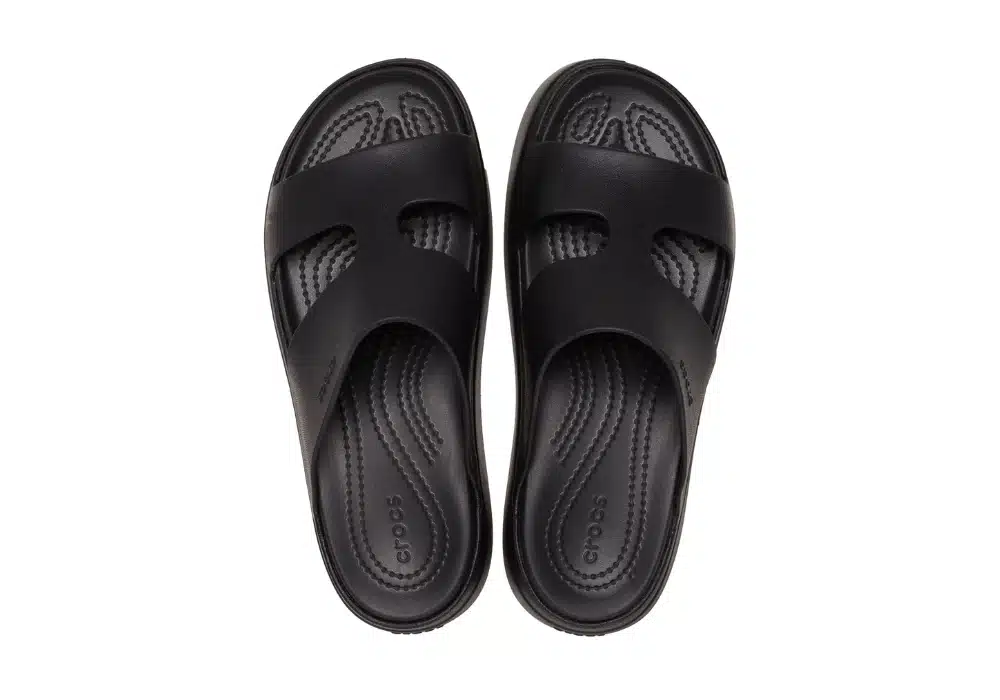 Sandale Crocs Groove Platform H-Strap Noir