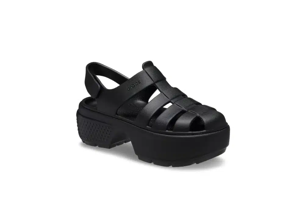 Sandale Crocs STOMP FISHERMAN SANDAL BLACK
