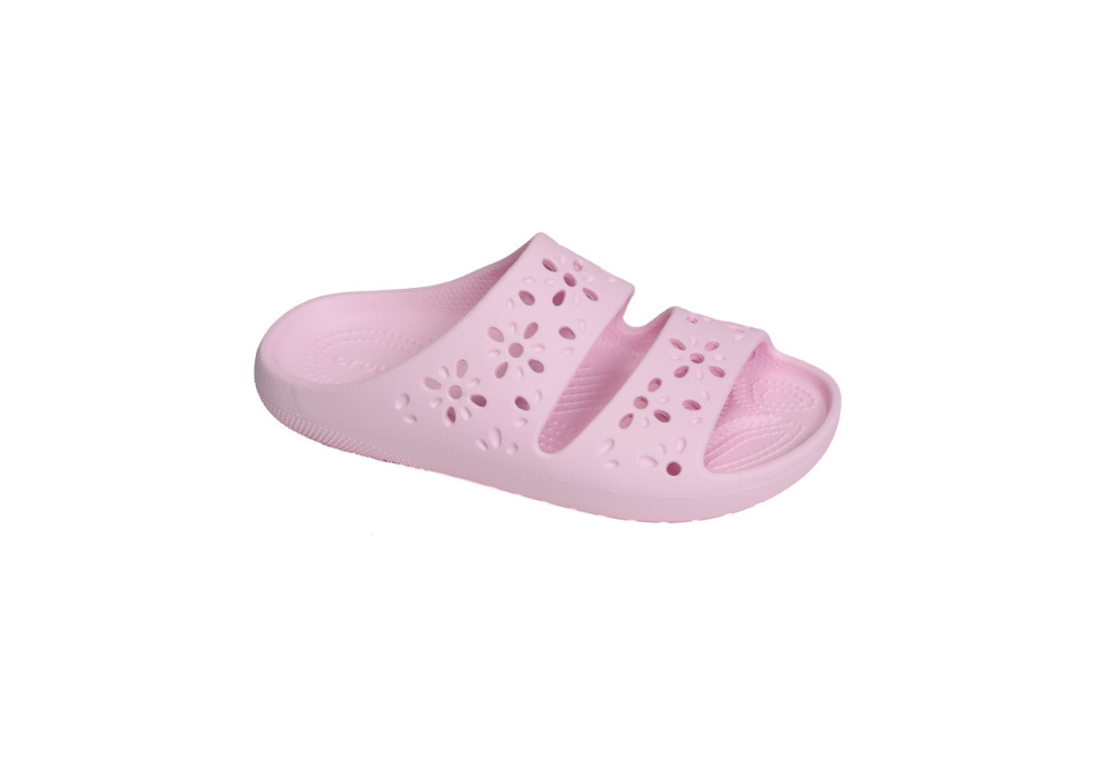 Sandale Crocs Classic Floral Cut-Out Rose