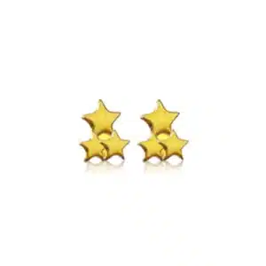 Boucles d'oreilles 3 étoiles