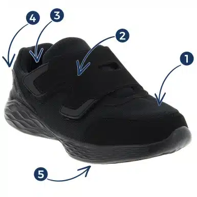 Chaussure Orthopédique Chut Verano Noir