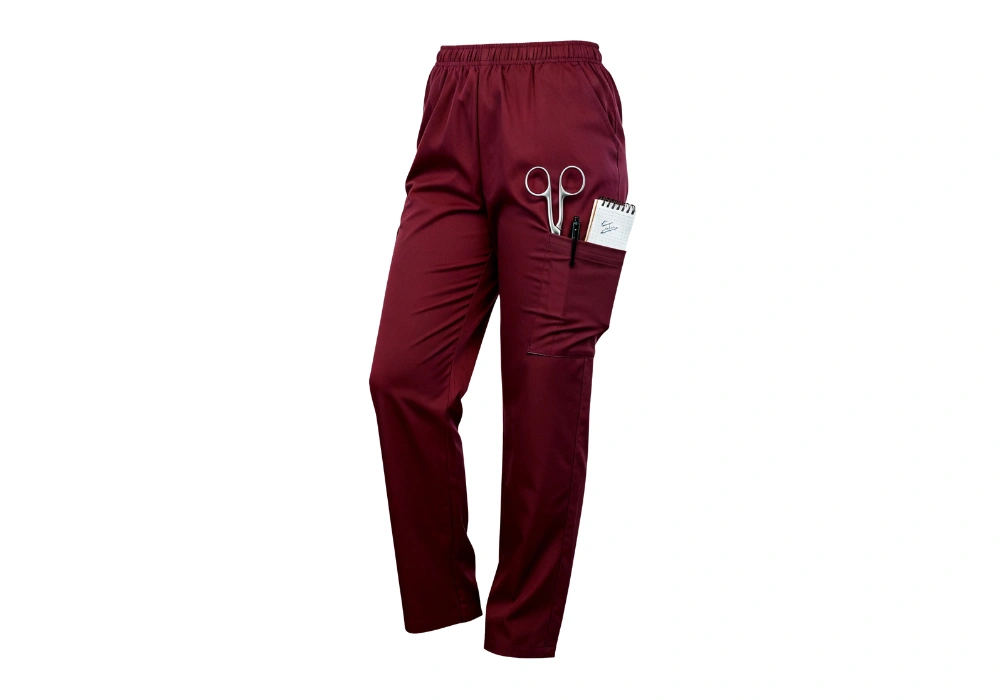 Ensemble Tunique et Pantalon Bordeaux