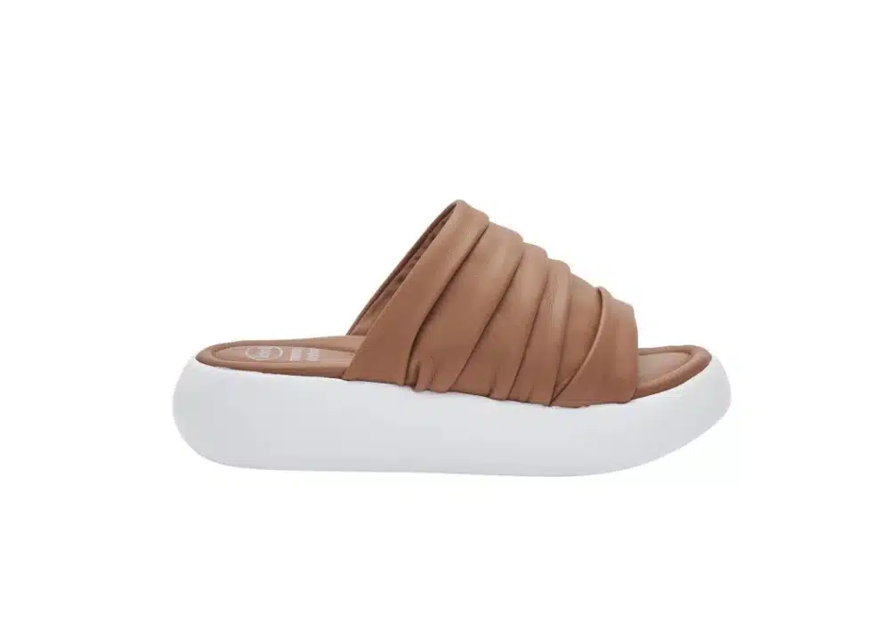 Sandale Boca Plisse Tan