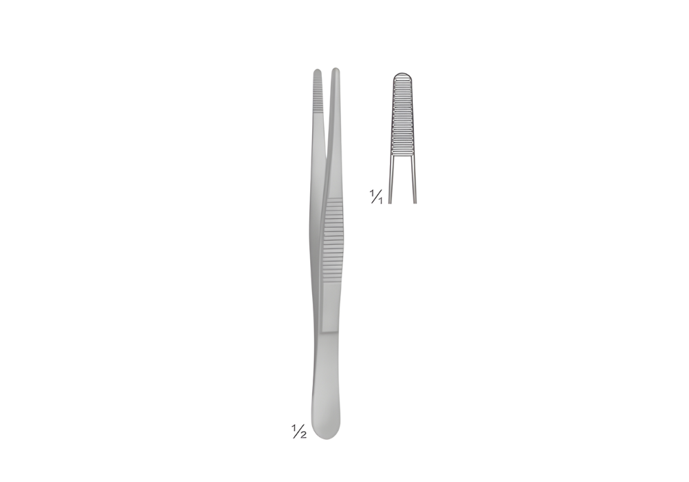 Boite à pansement 18 cm à 5 instruments