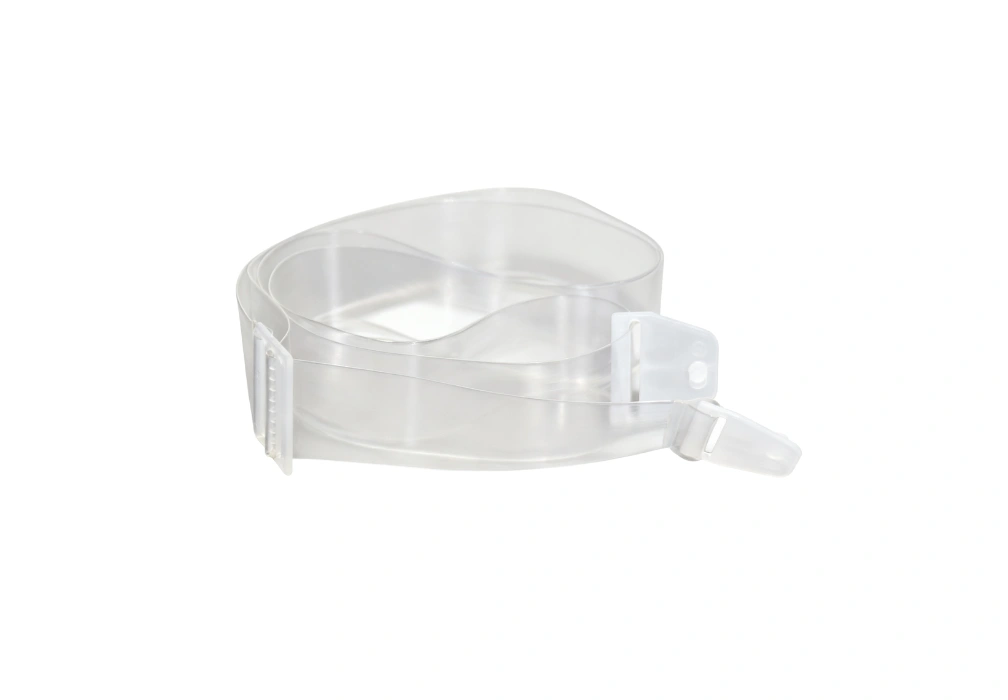 Ceinture de colostomie transparente