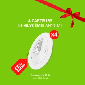 Capteur de glycémie anytime