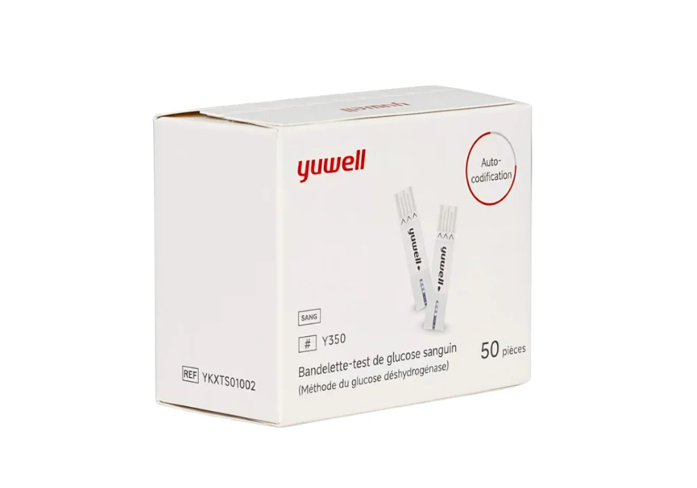 Bandelettes de test Y350 – Boîte de 50